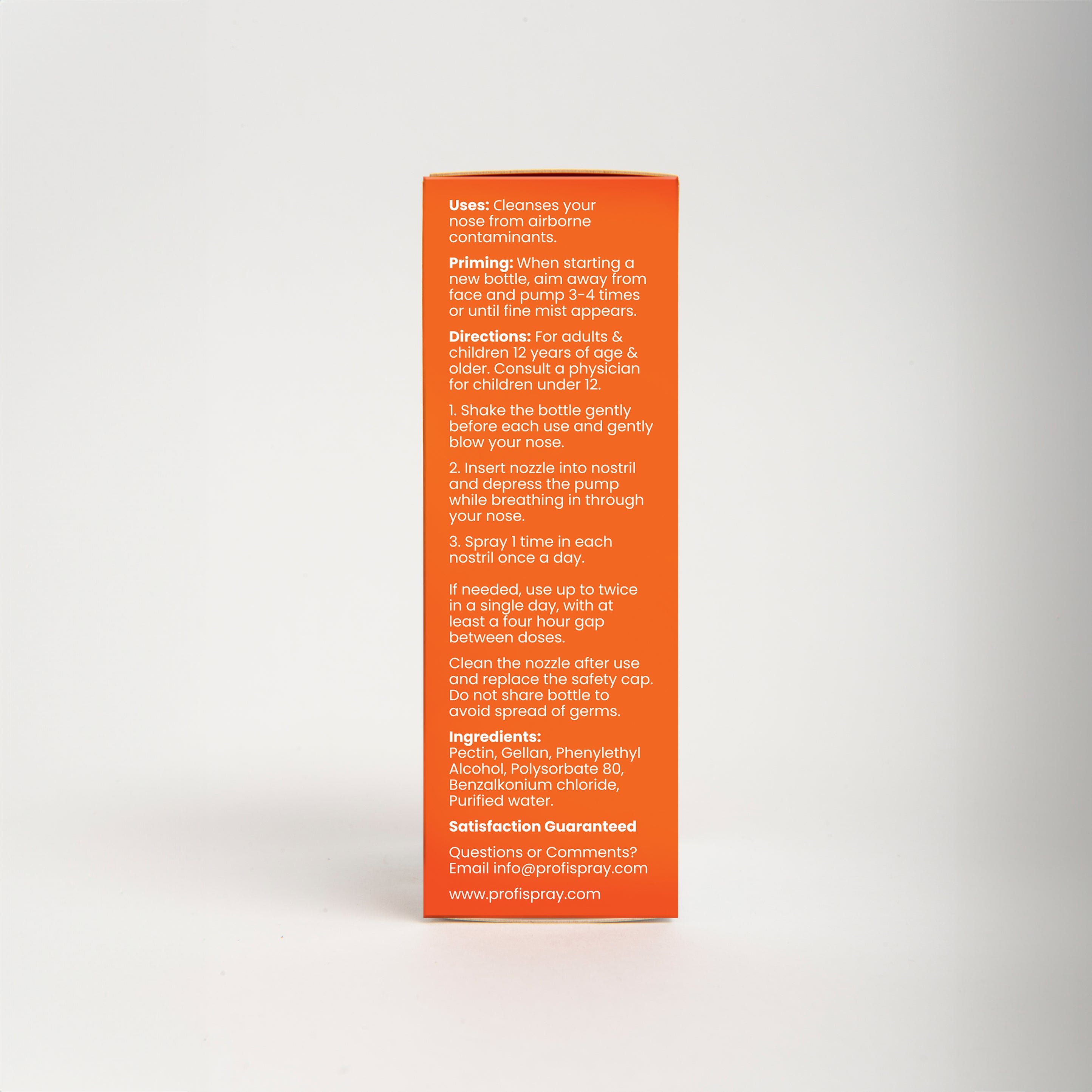 Our Science Details – Profi Nasal Spray